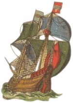 Detalle cartográfico antiguo